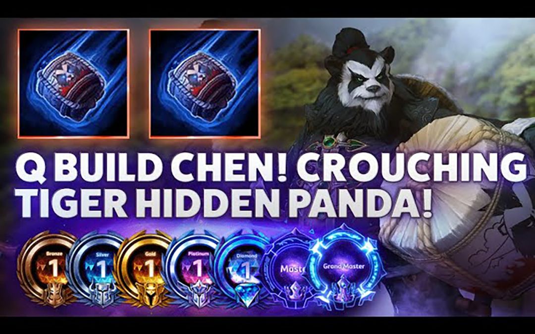 [图]熊猫: 永恒战场滚筒-主Q老陈！熊猫人闹翻天！ Chen Keg - Q BUILD CHEN! CROUCHING TIGER HIDDEN PANDA!