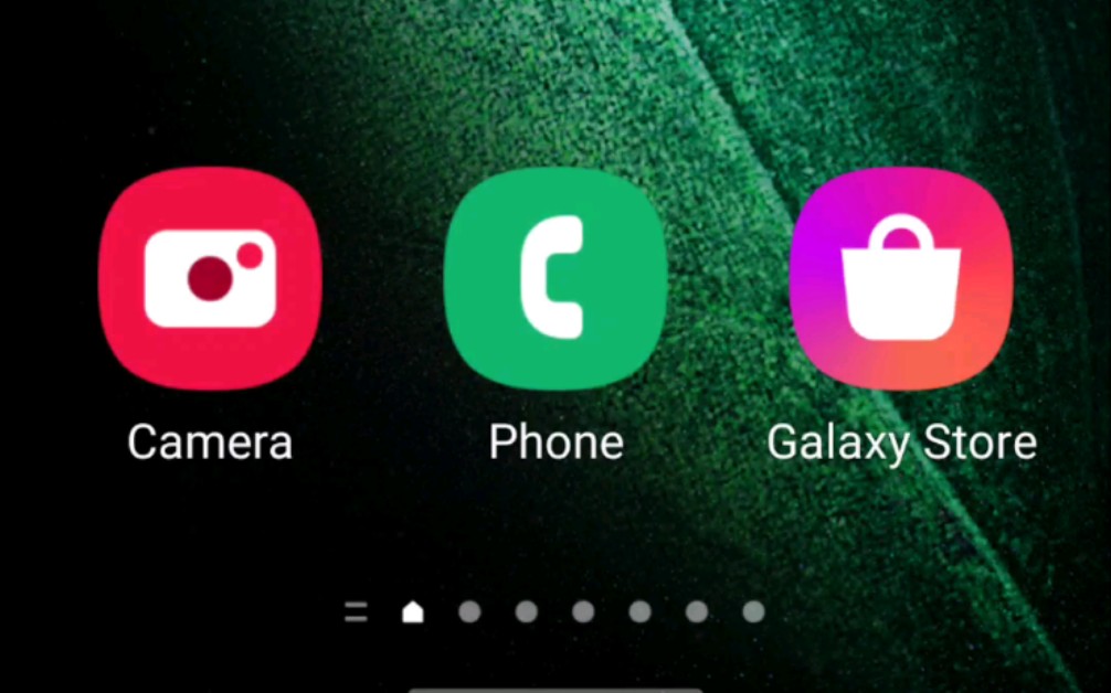 三星galaxy fold oneui 2.1全面屏手势(副屏)