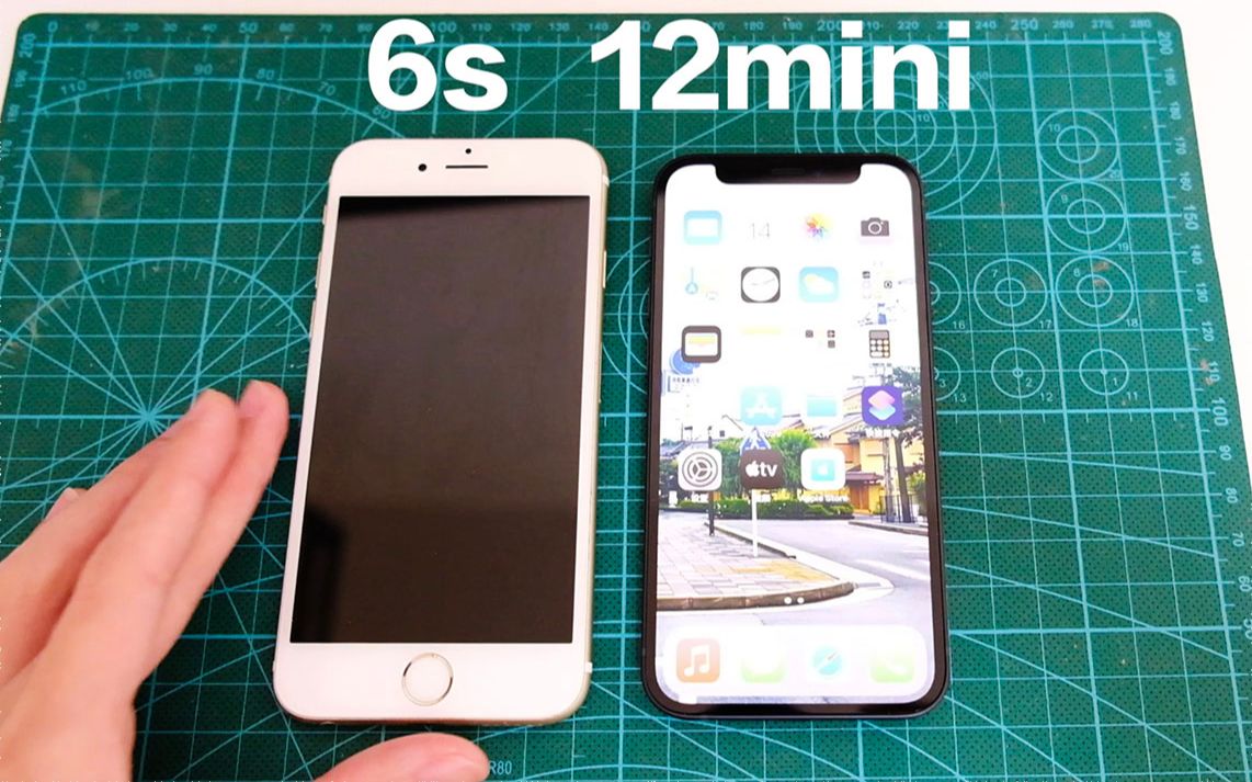 iphone 12mini 开箱对比iphone 6s_哔哩哔哩_bilibili