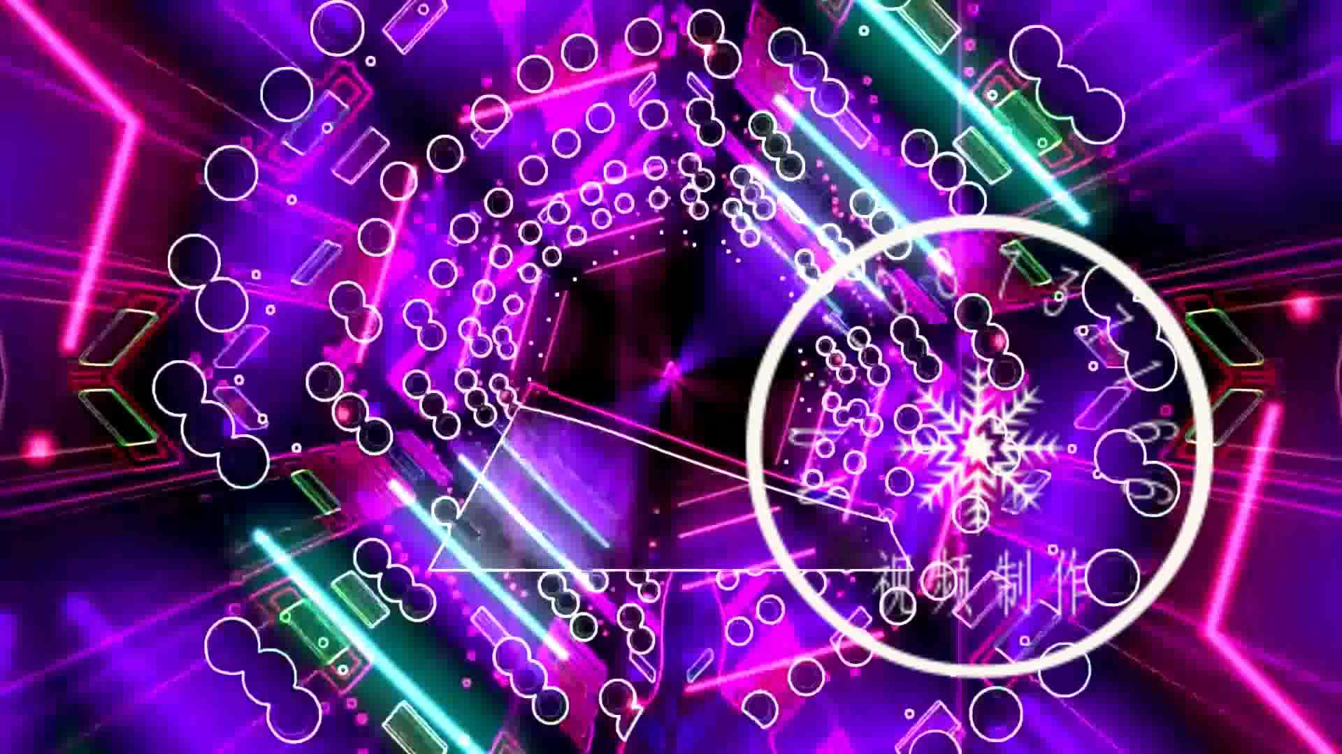 772来自天堂的魔鬼抖音神曲演出背景led大屏幕配套视频new