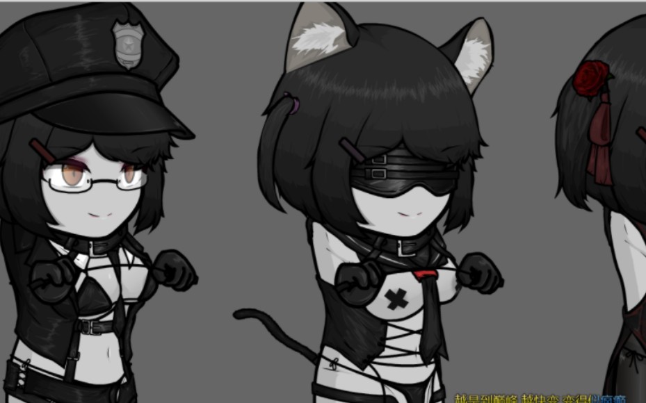 暴力迪吧女角色陈媛心全皮肤展示