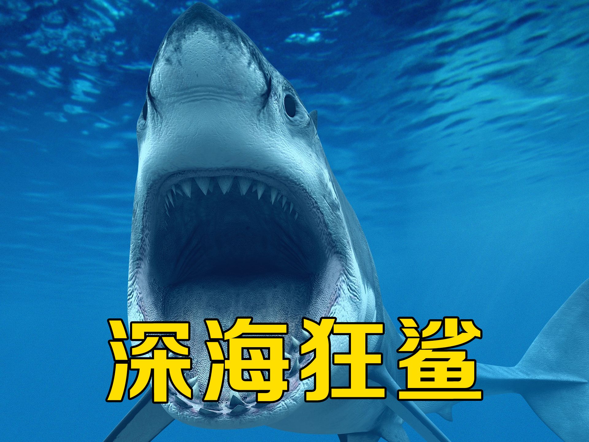 科学家为攻克老年痴呆,培育出三头巨型鲨鱼,美国惊悚电影《深海狂鲨》