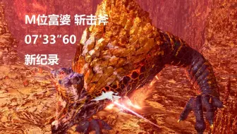 【MHWI】07′33″60斩斧M位绚辉龙 赤龙冰斩斧