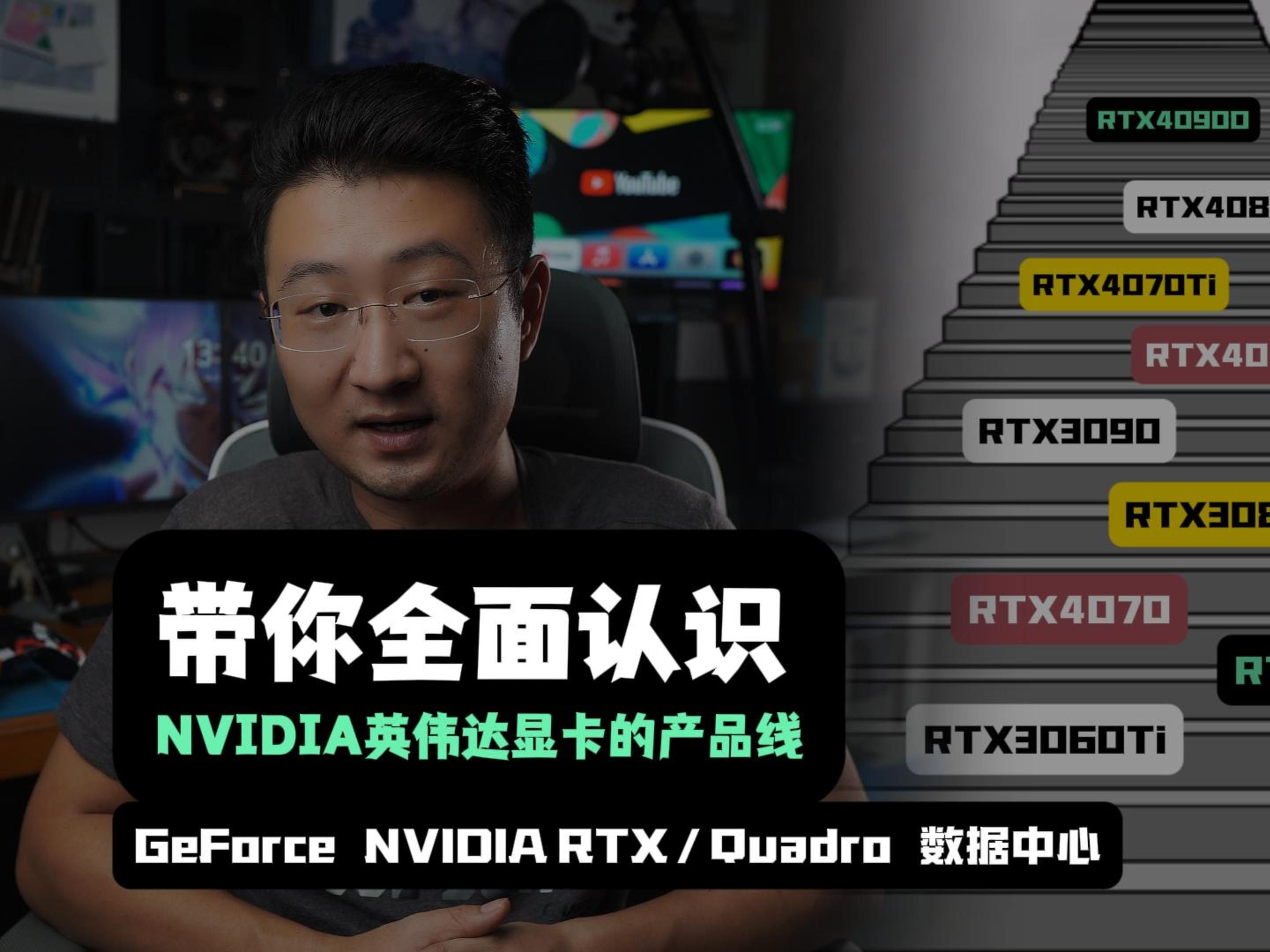 带你全面认识NVIDIA英伟达显卡的产品线哔哩哔哩bilibili