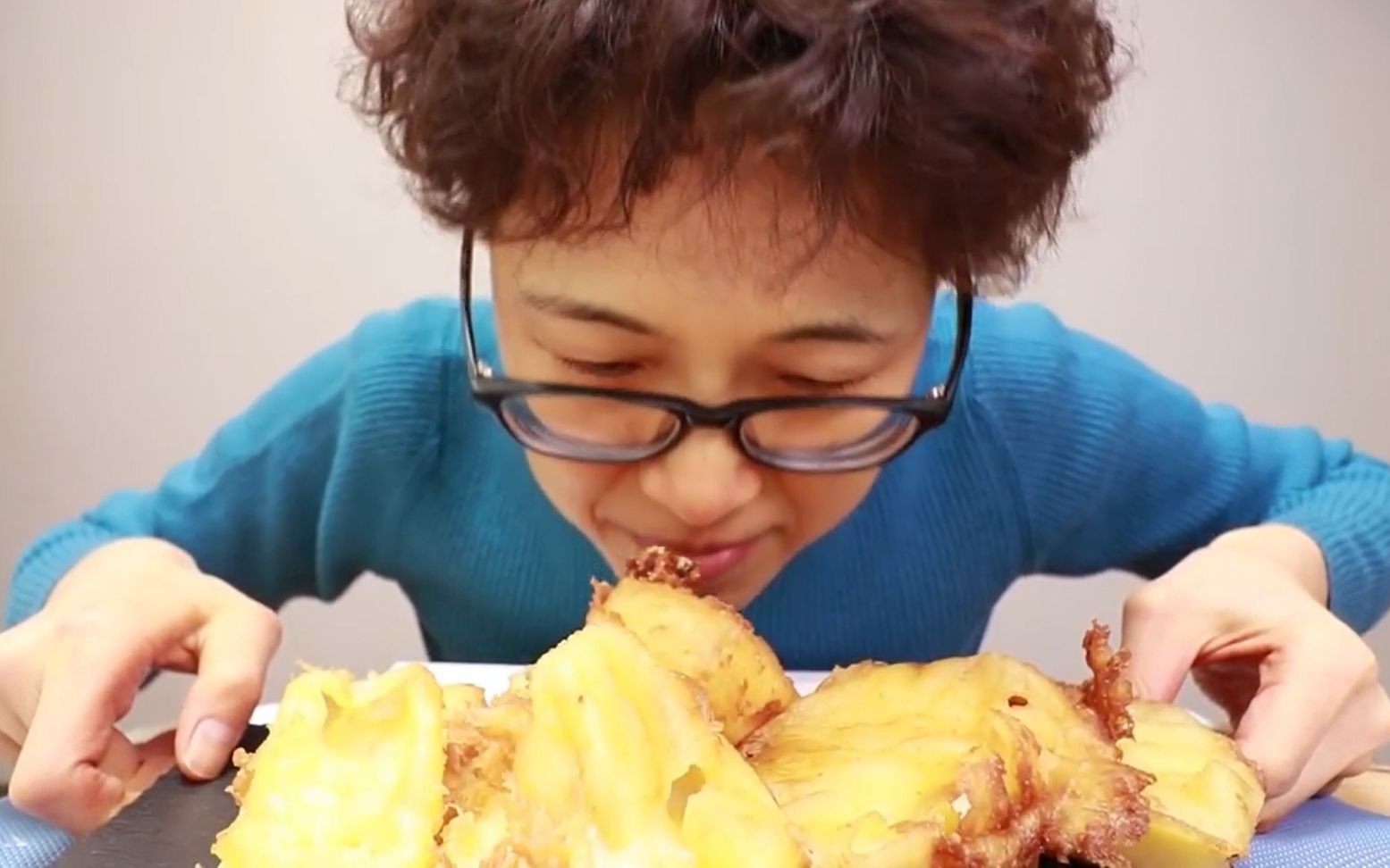 日本吃播正司女王 好市多买的炒大奶酪_哔哩哔哩_bilibili