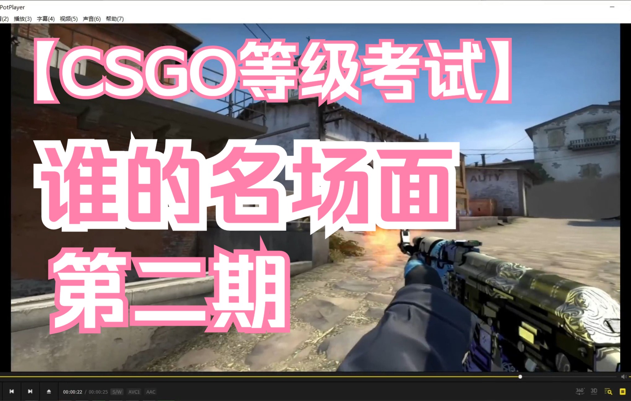 【CSGO等级考试】谁的名场面——第二期精彩集锦