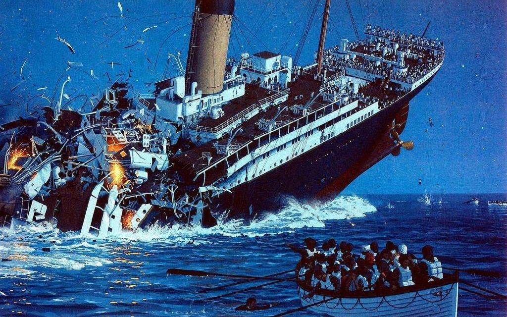 泰坦尼克号船照图片