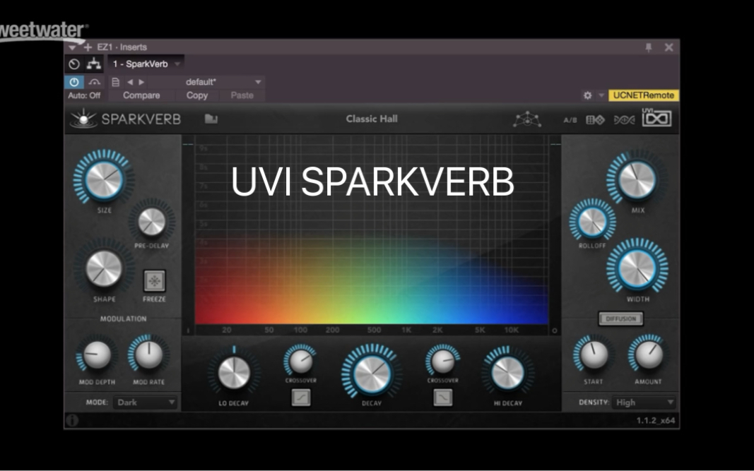 干净湖水般清澈的混响插件 ! UVI SPARKVERB 测评试听哔哩哔哩bilibili