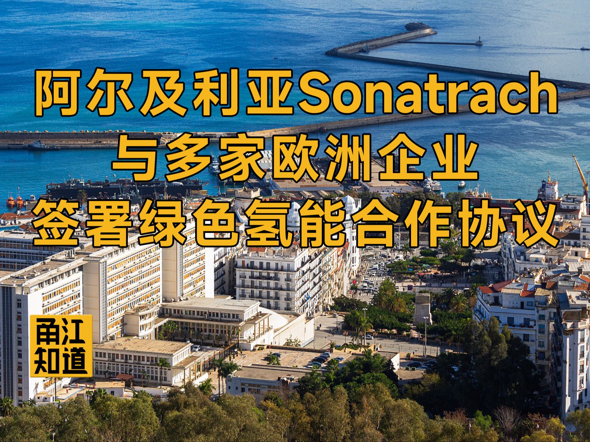 【国际 | 能源】阿尔及利亚Sonatrach与多家欧洲企业签署绿色氢能合作协议哔哩哔哩bilibili