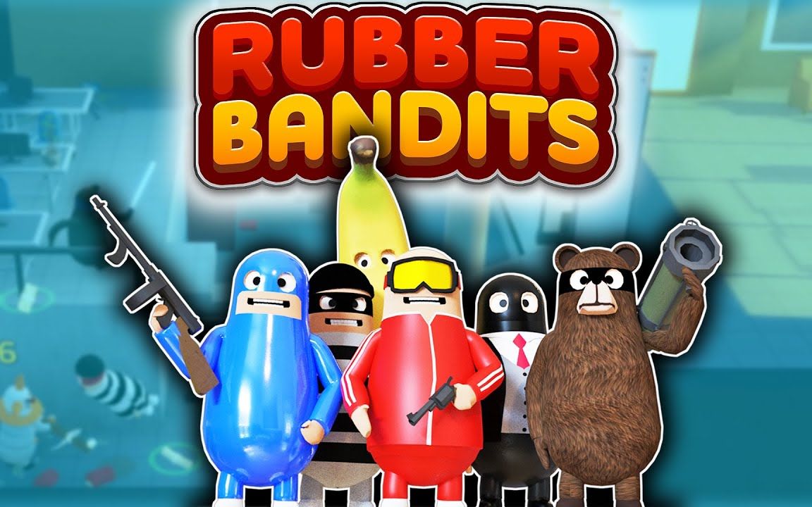 a9vg直播录像多人友尽游戏橡胶强盗rubberbandits2021年12月6日