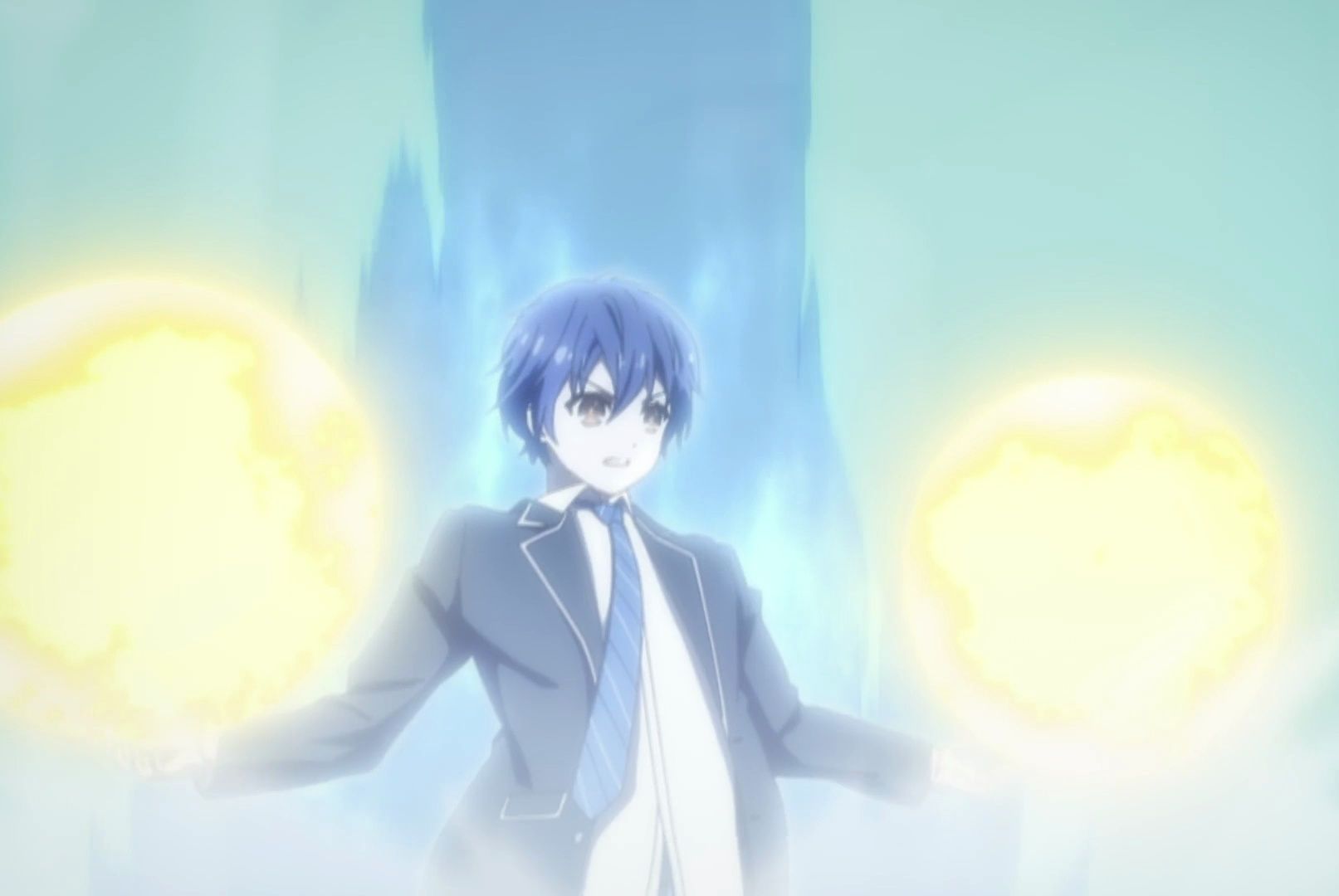 士道一招瞬闪轟爆破直接干翻对面