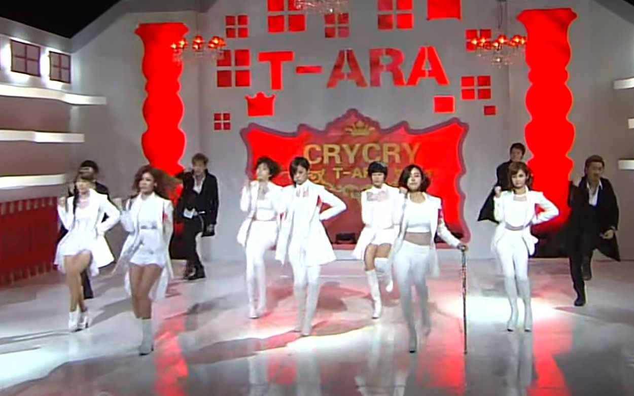 [图]T-ARA - Cry Cry (Live)