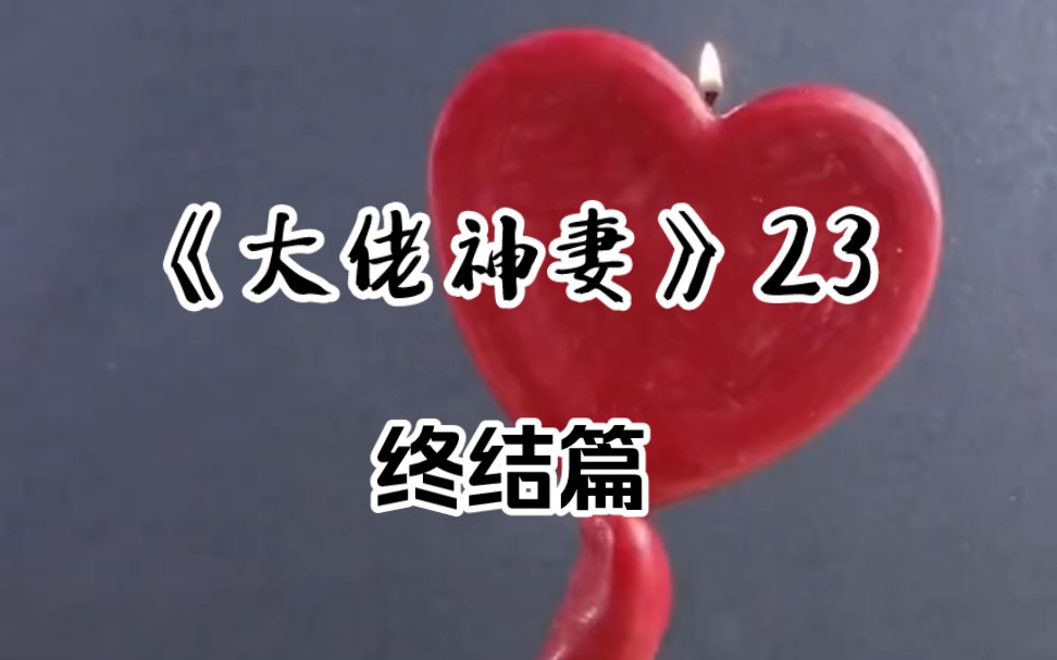 [图]《大佬神妻》23终结版