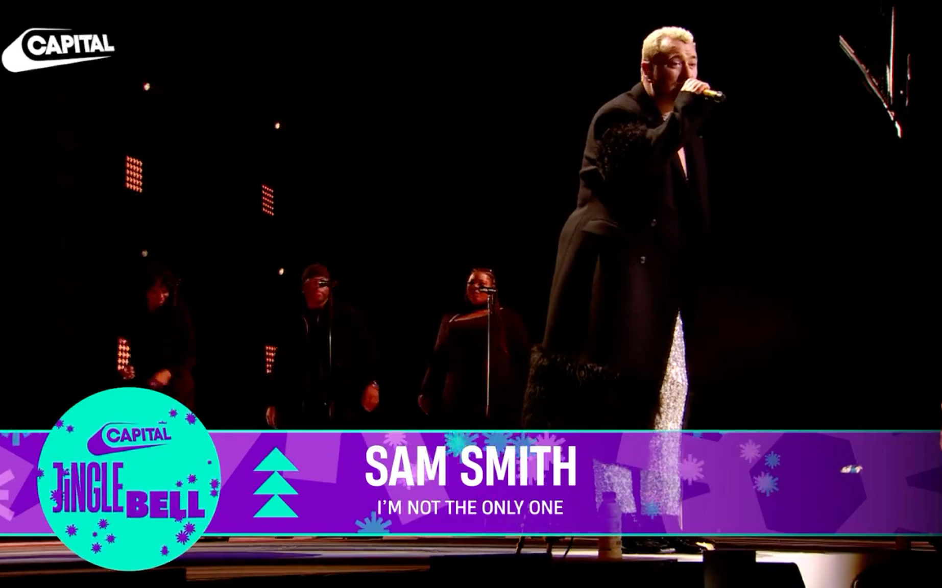 [图]骚姆 我不只是个1 Sam Smith - I'm Not The Only One (Live at Jingle Bell Ball 2022)