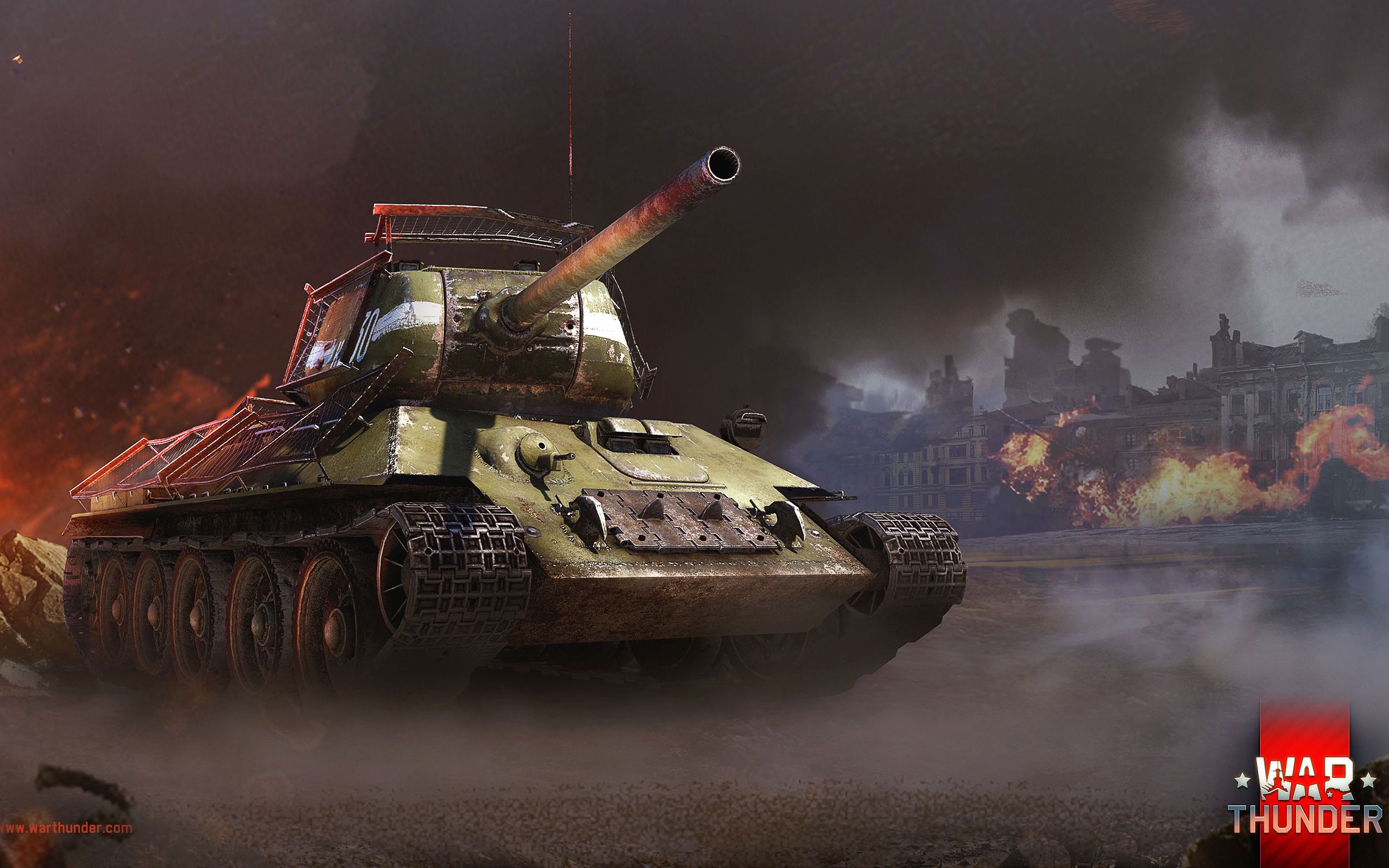 【战争雷霆】t-34-85e击杀集锦