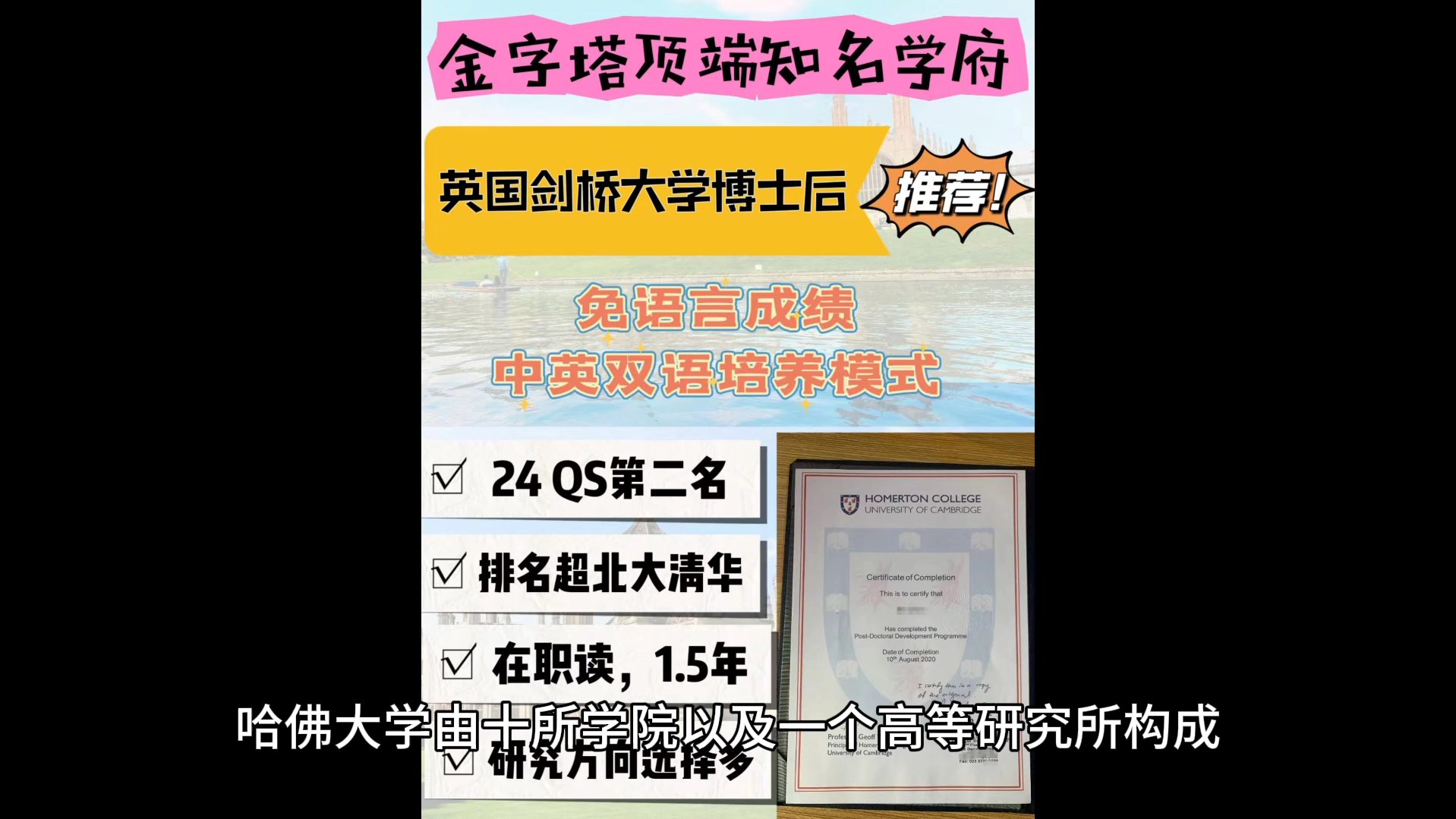 哈佛大学肯尼迪学院博士后/访问学者项目哔哩哔哩bilibili