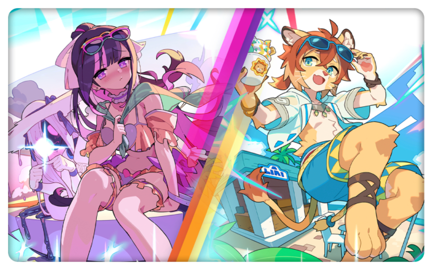 怦然心动的「弹射世界7.31泳装新角色pickup池」抽卡