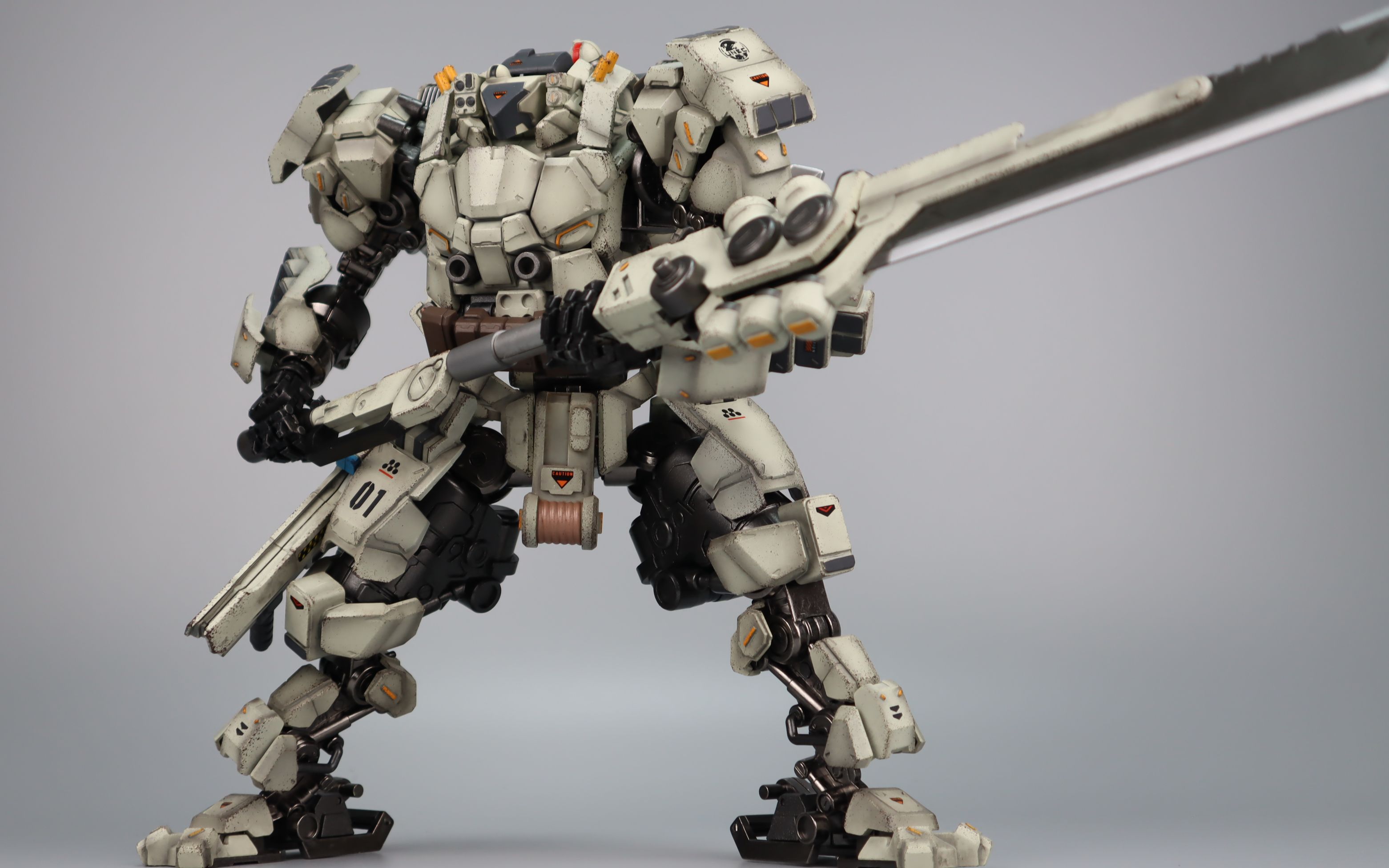 【合金成品】暗源 悲怆远征军 暴君机甲01型