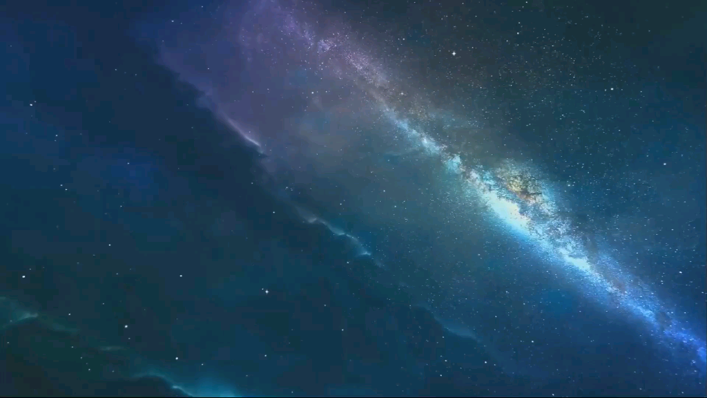 遨游银河太空向动图壁纸1080p