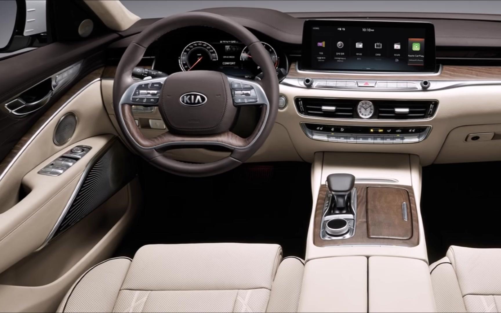 2019 起亚 k9 - 内饰细节展示_哔哩哔哩_bilibili