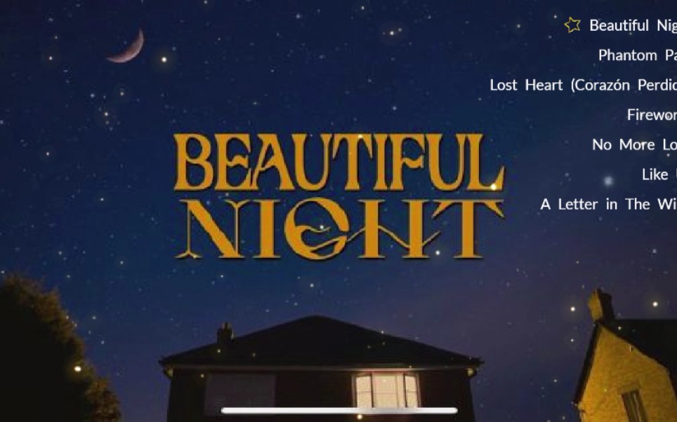 [图]【艺声】《Beautiful Night》韩语第四张迷你专辑 韩专迷你四辑 全专音源 金钟云