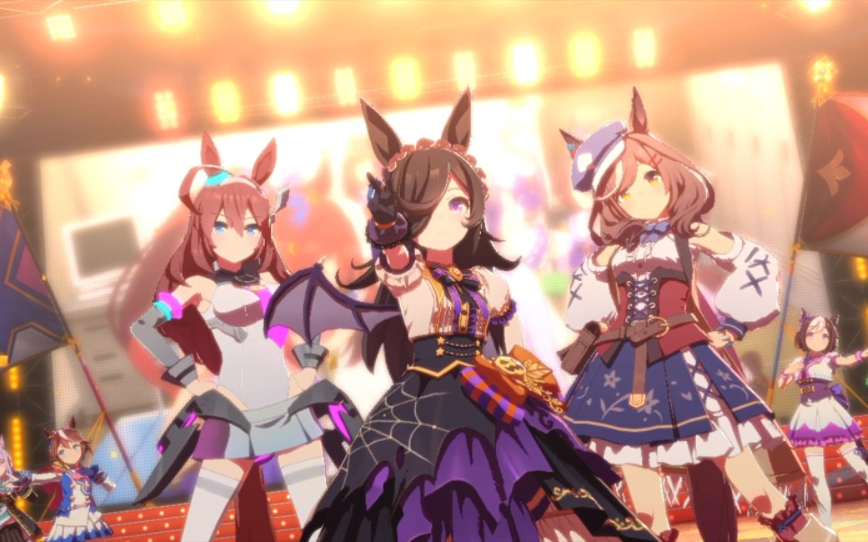 【赛马娘】第二季opユメヲカケル! 米浴 波旁 诗宝