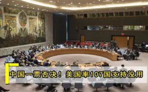 下载视频: 中国这次一票否决！自治区也想加入联合国，美国率107国支持也没用