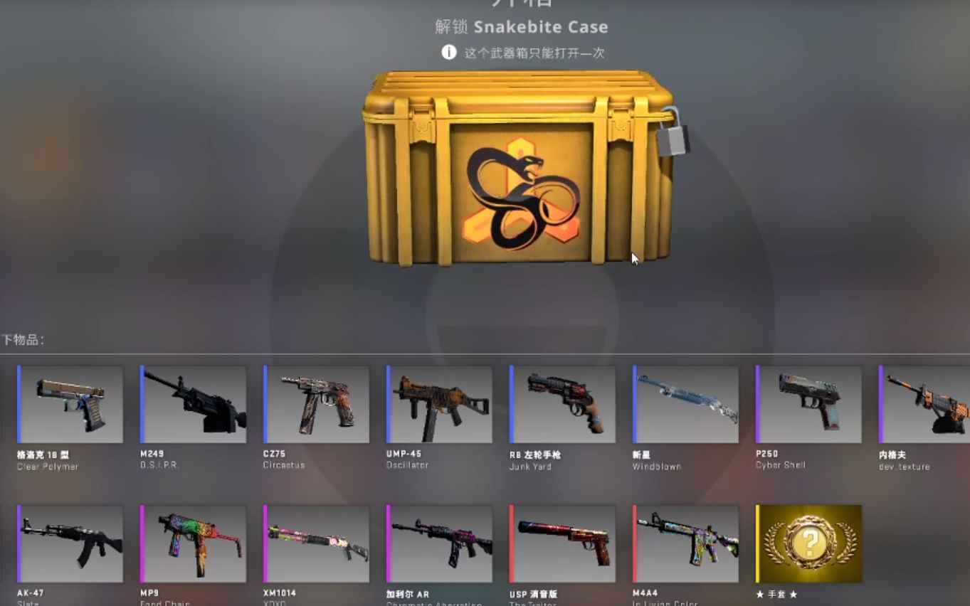 csgo新箱子snake图片