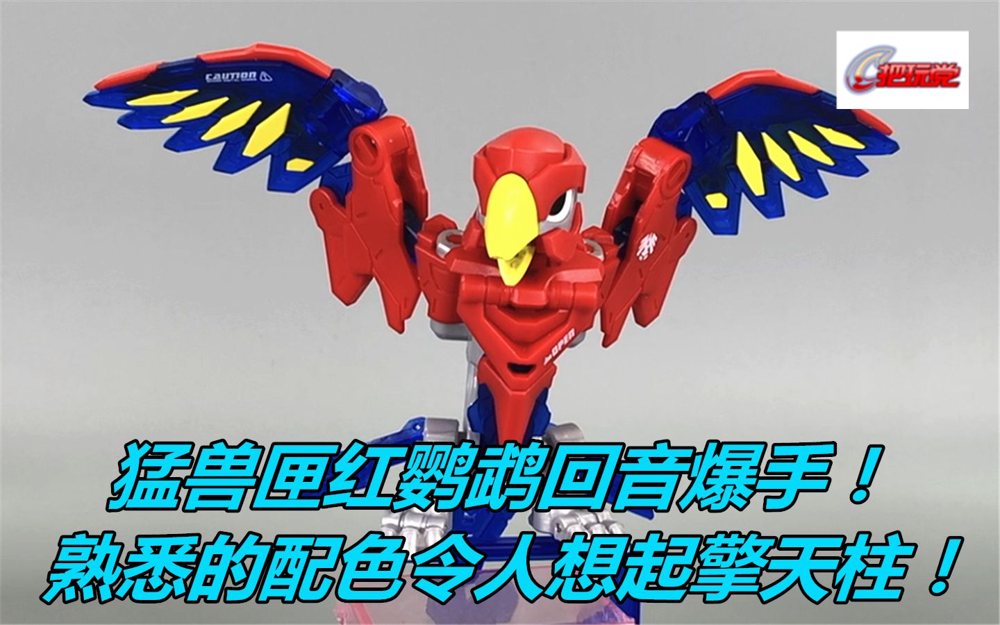 红鹦鹉.回音爆手.含变形流程.变形方块._哔哩哔哩_bilibili