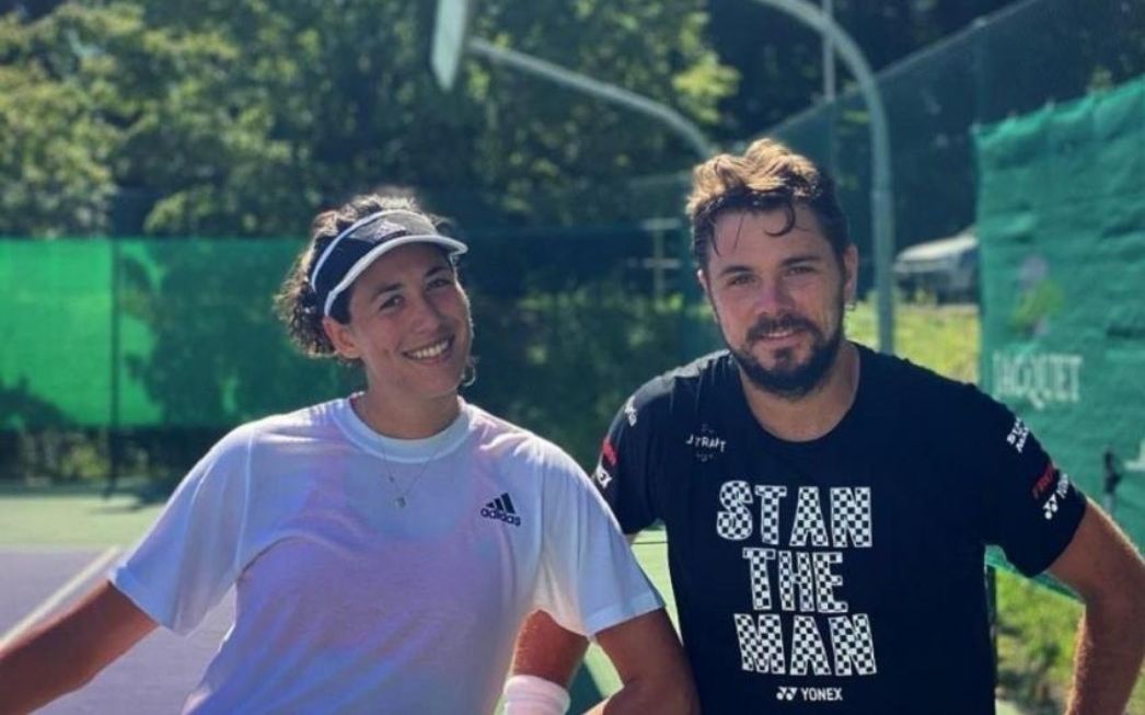 【cp】瓦林卡和穆古拉扎在日内瓦一起练球