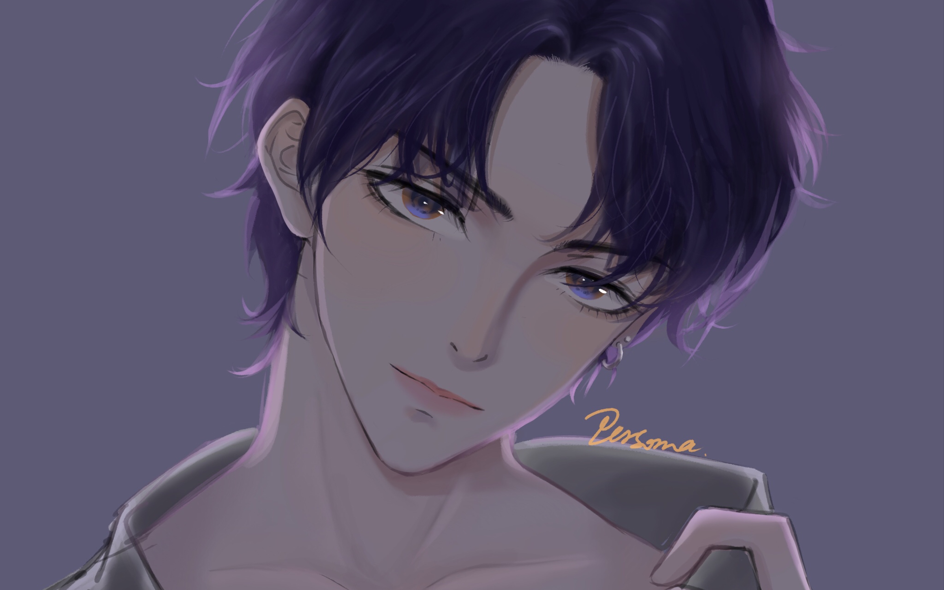 【procreate】男生大头(垃圾画手每日摸鱼)