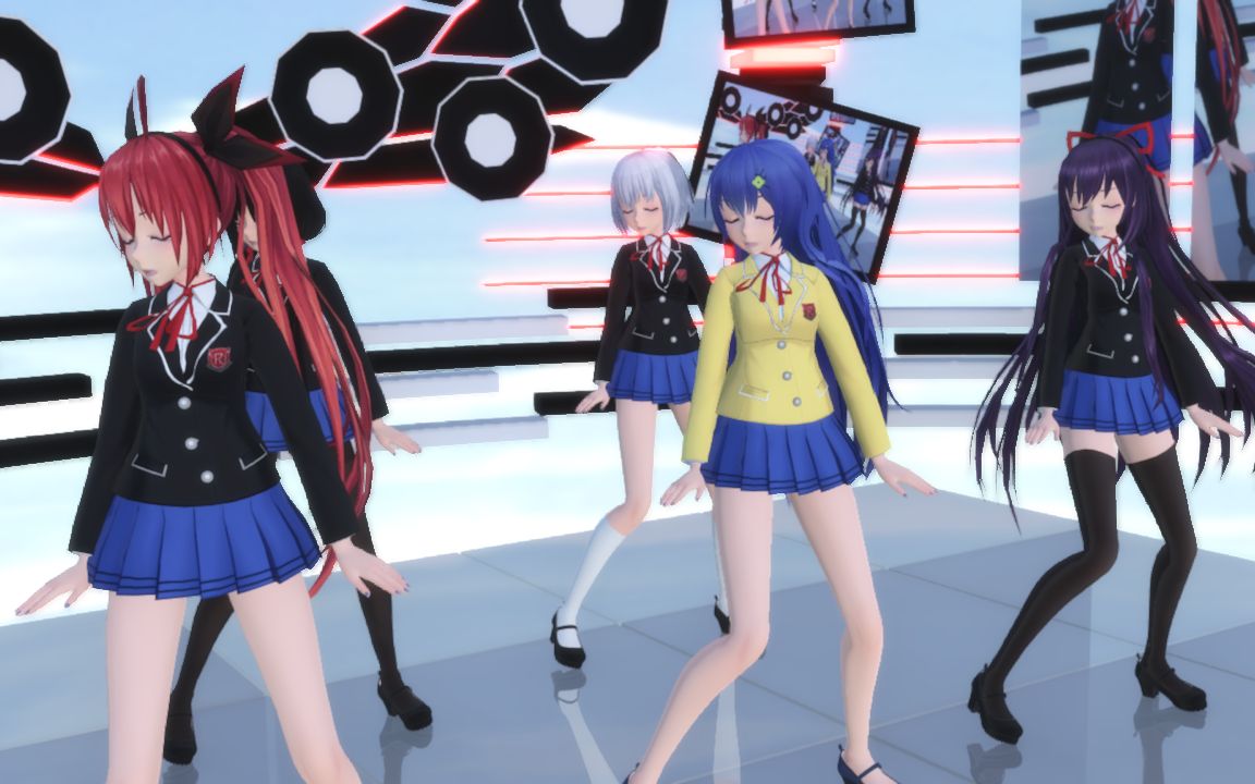 [图]【mmd】约战校服精灵的疑心暗鬼