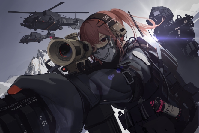 【wallpaper】静态壁纸分享 《枪娘篇》 三连私聊,直接发原图