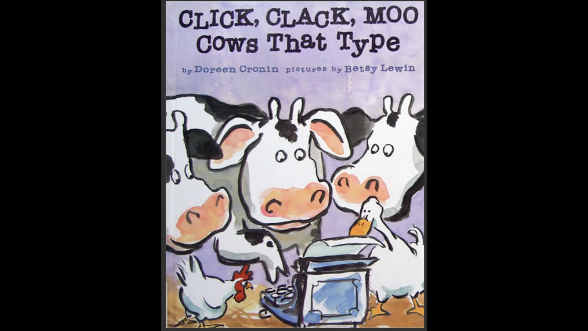 [图]凯迪克大奖绘本：Click, clack, moo cows that type