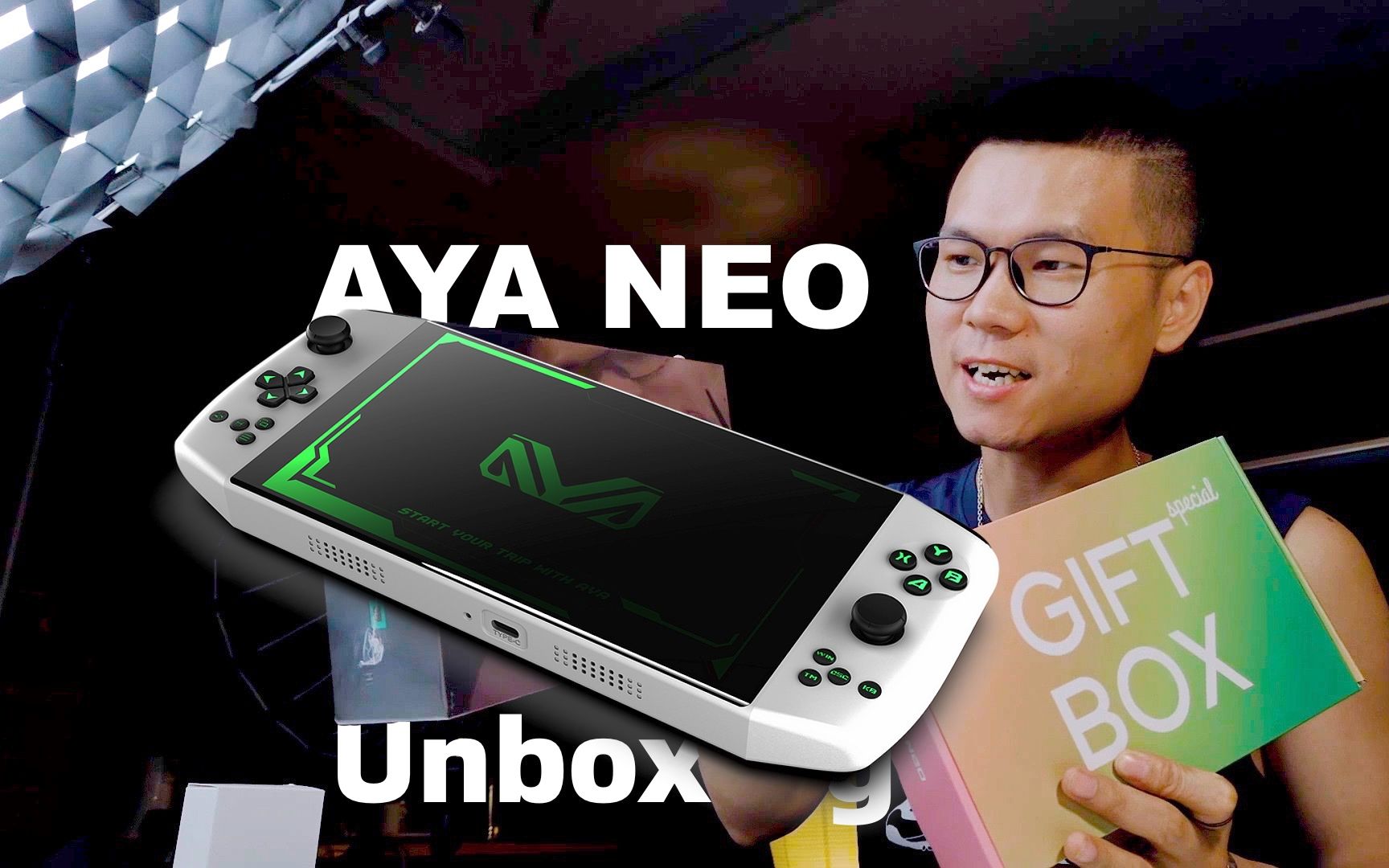 掌机ayaneo白色版国内首批用户开箱快乐record