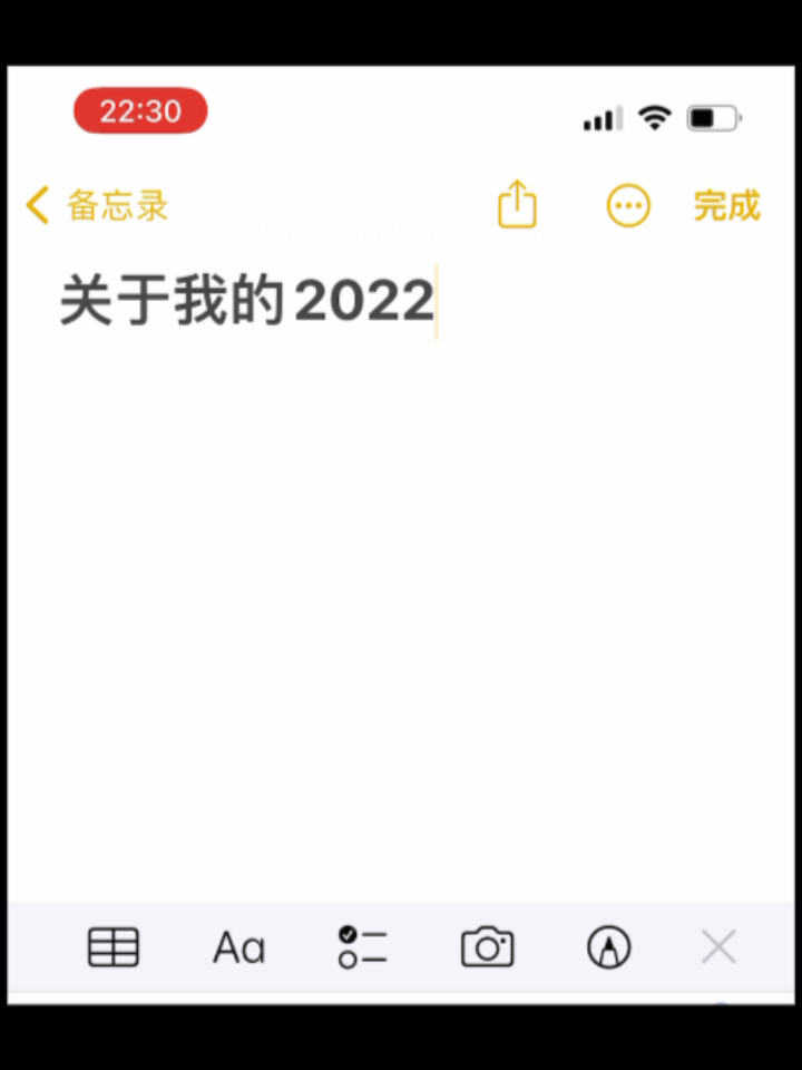 [图]“关于我的2022年