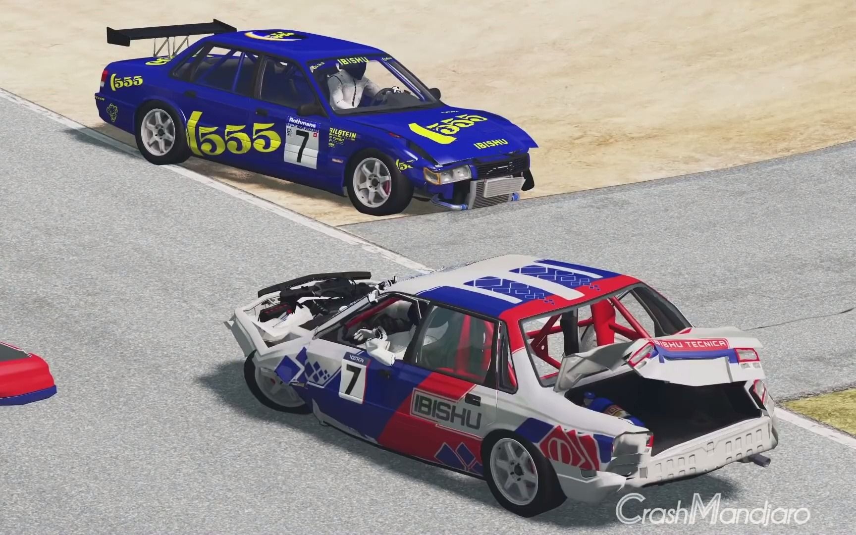 逼真的赛车碰撞#30 - beamng drive - crashmandjaro