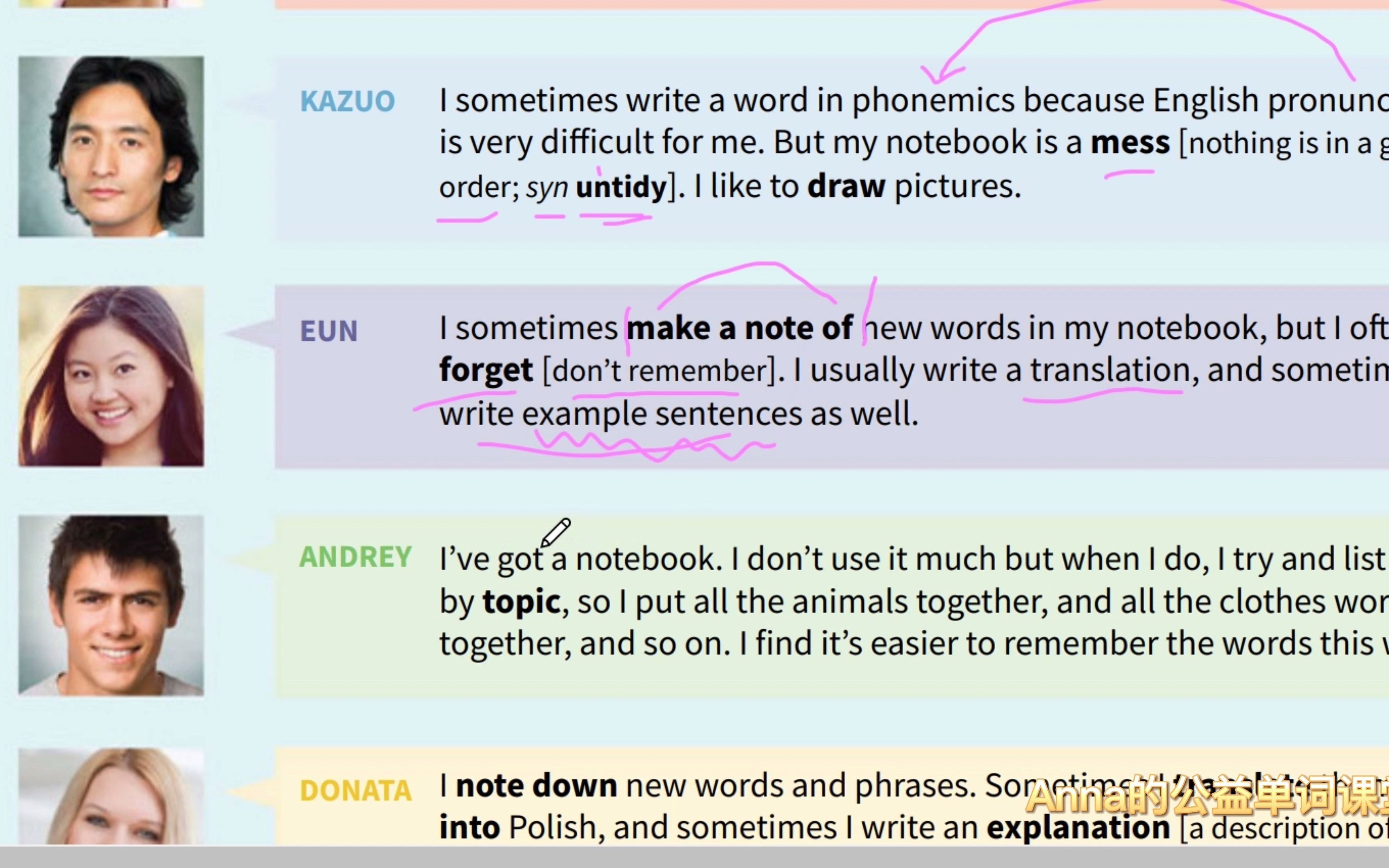 [图]背单词--中级unit2-Cambridge English Vocabulary in Use