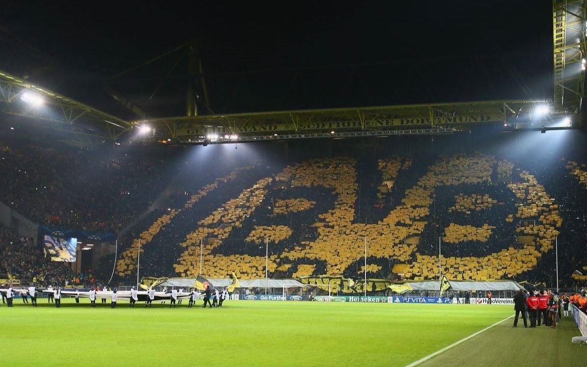 【震撼的足球】多特主场威斯特法伦,恐怖南看台,强烈推荐