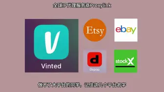 Télécharger la video: 跨境电商国外二手购物平台Vinted、Etsy、eBay、Depop、StockX