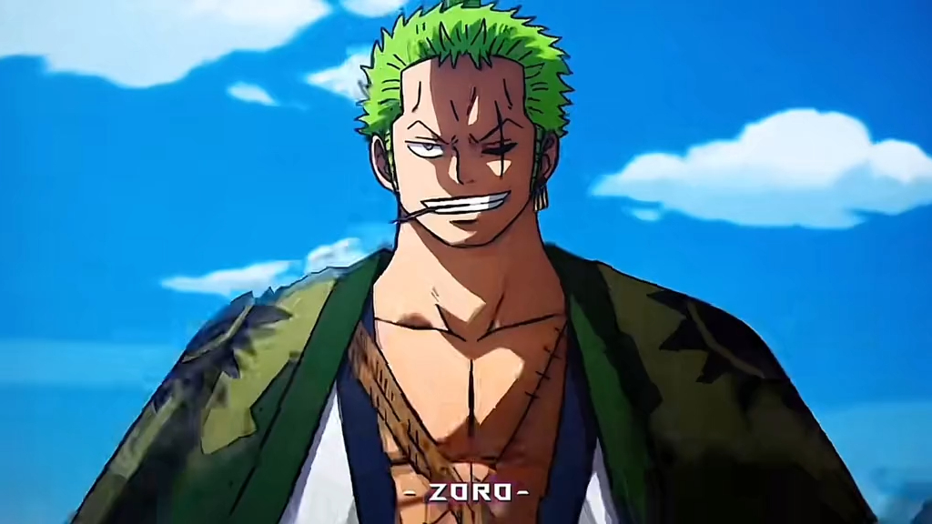 索隆这新皮肤太酷啦!