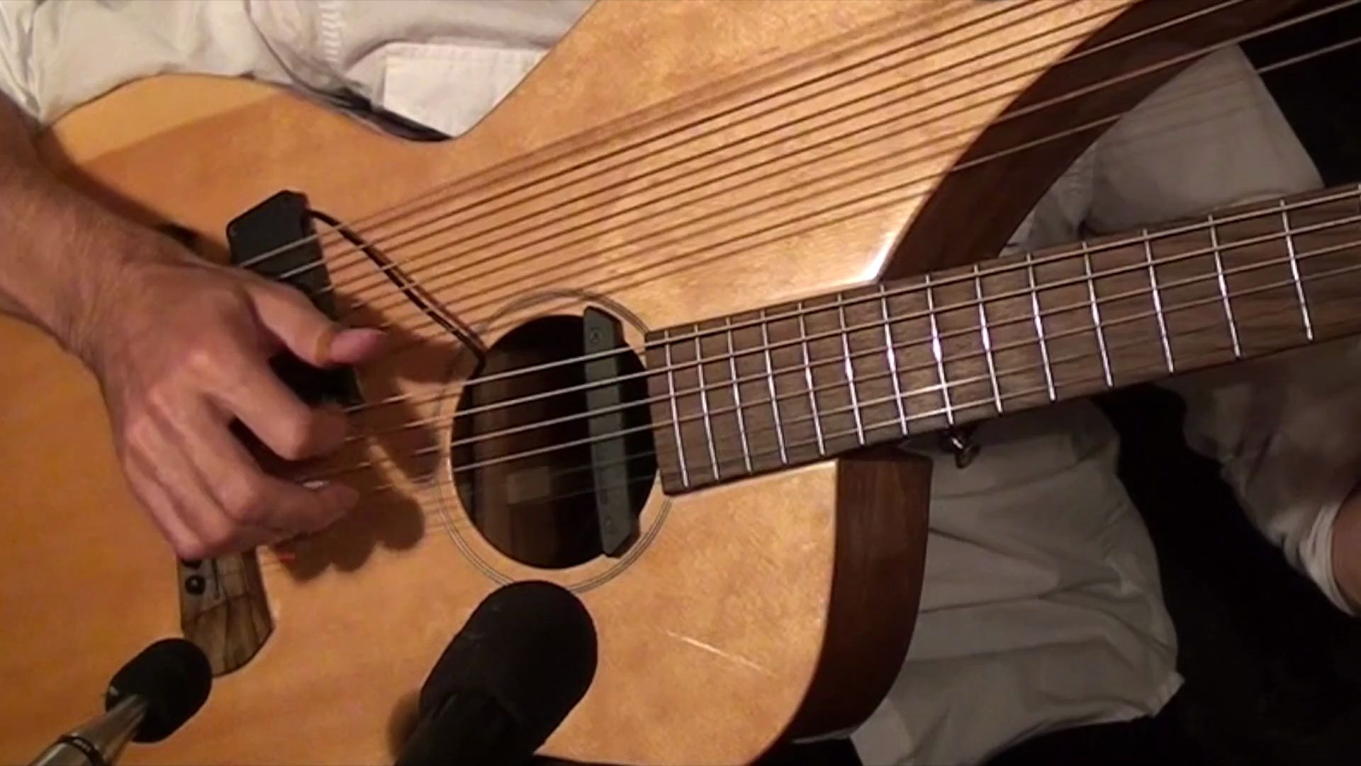 超浪漫温柔的18弦吉他,这个竖琴吉他你爱了吗?