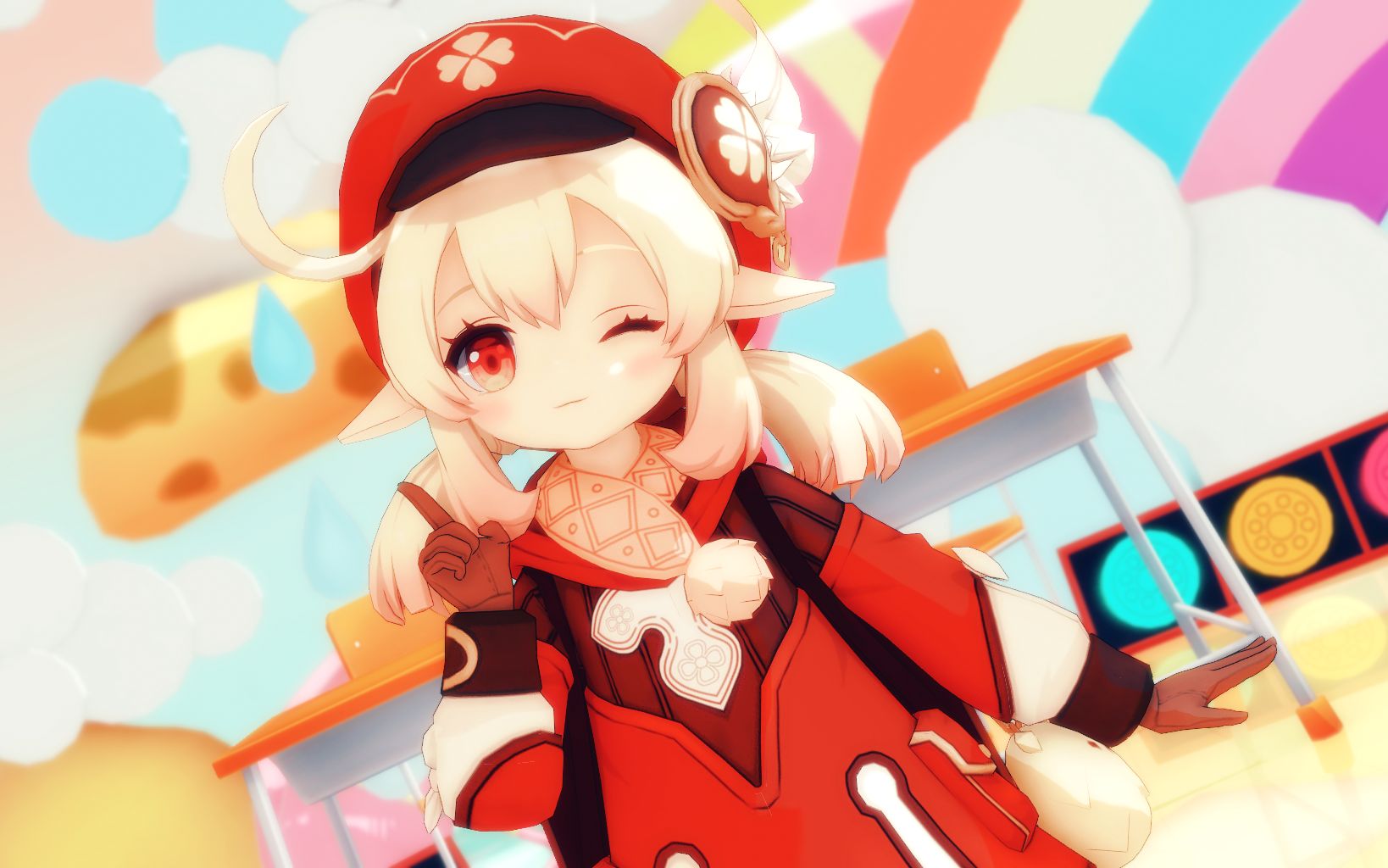 原神胡萝卜辣不辣可莉好可爱哒哒哒