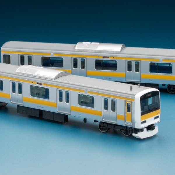 转载非专评系列】TOMIX火车模型HO比例中央·总武线E231系500番台列车_哔