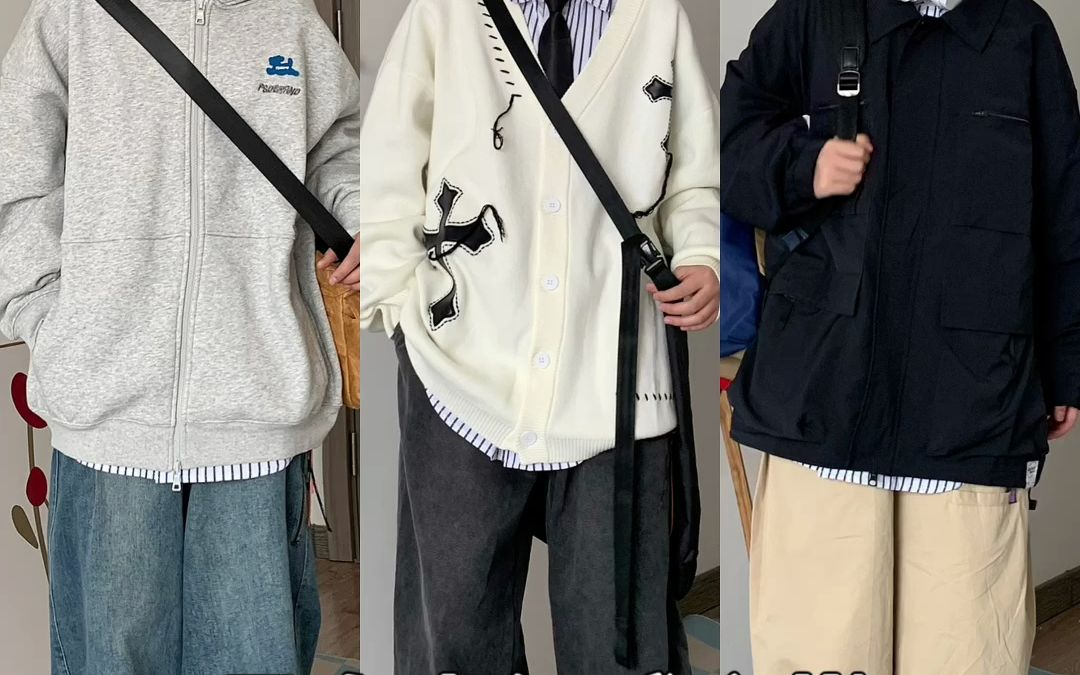 ootd,第一眼帅哥风,早春少年感外套穿搭