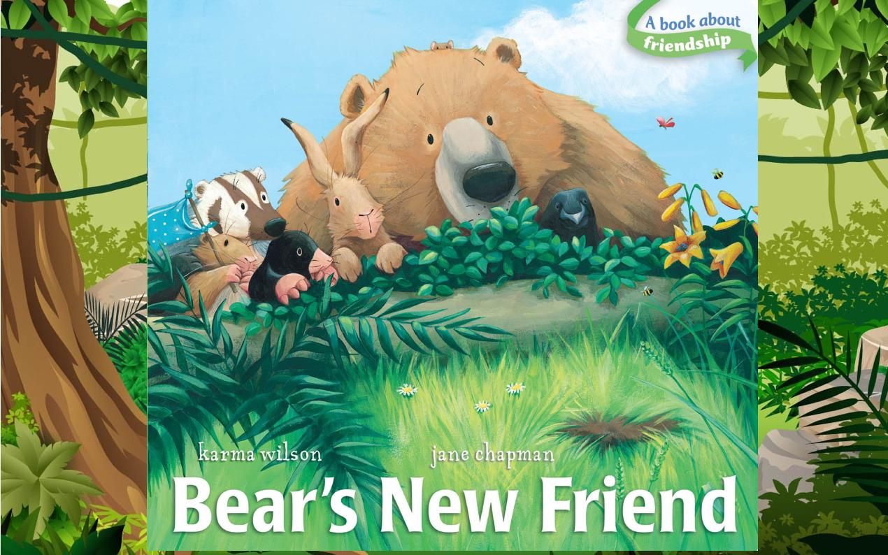 [图]《Bear's New Friend》（幼儿英语绘本故事）