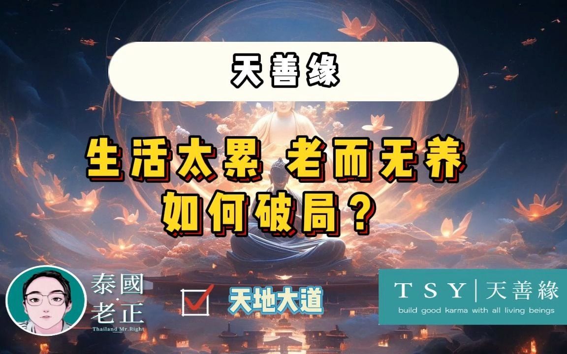 跟紧时代的步伐 | 泰国老正 | 天善缘哔哩哔哩bilibili