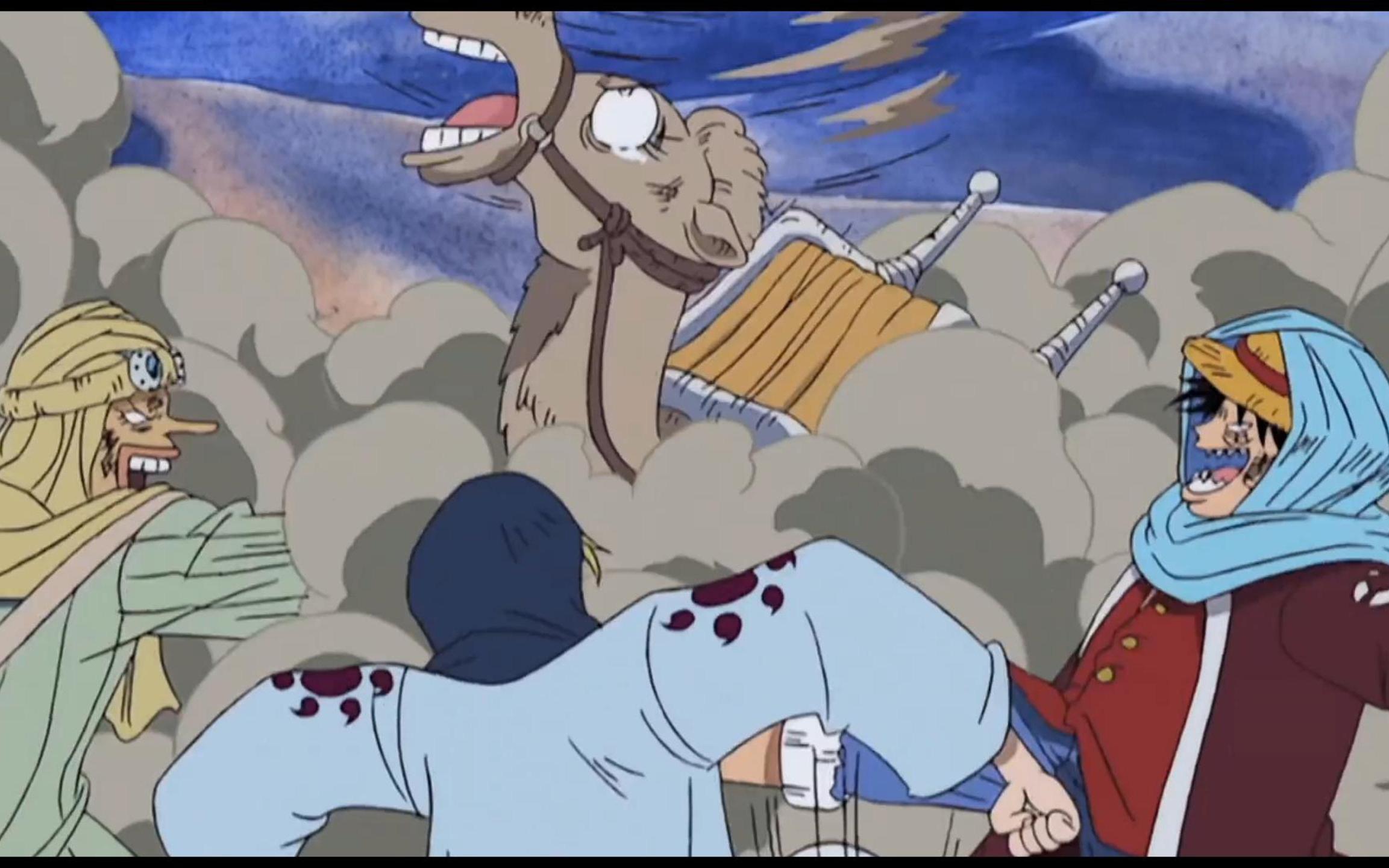 【海贼王搞笑136】睫毛:我不过是一头好色的骆驼