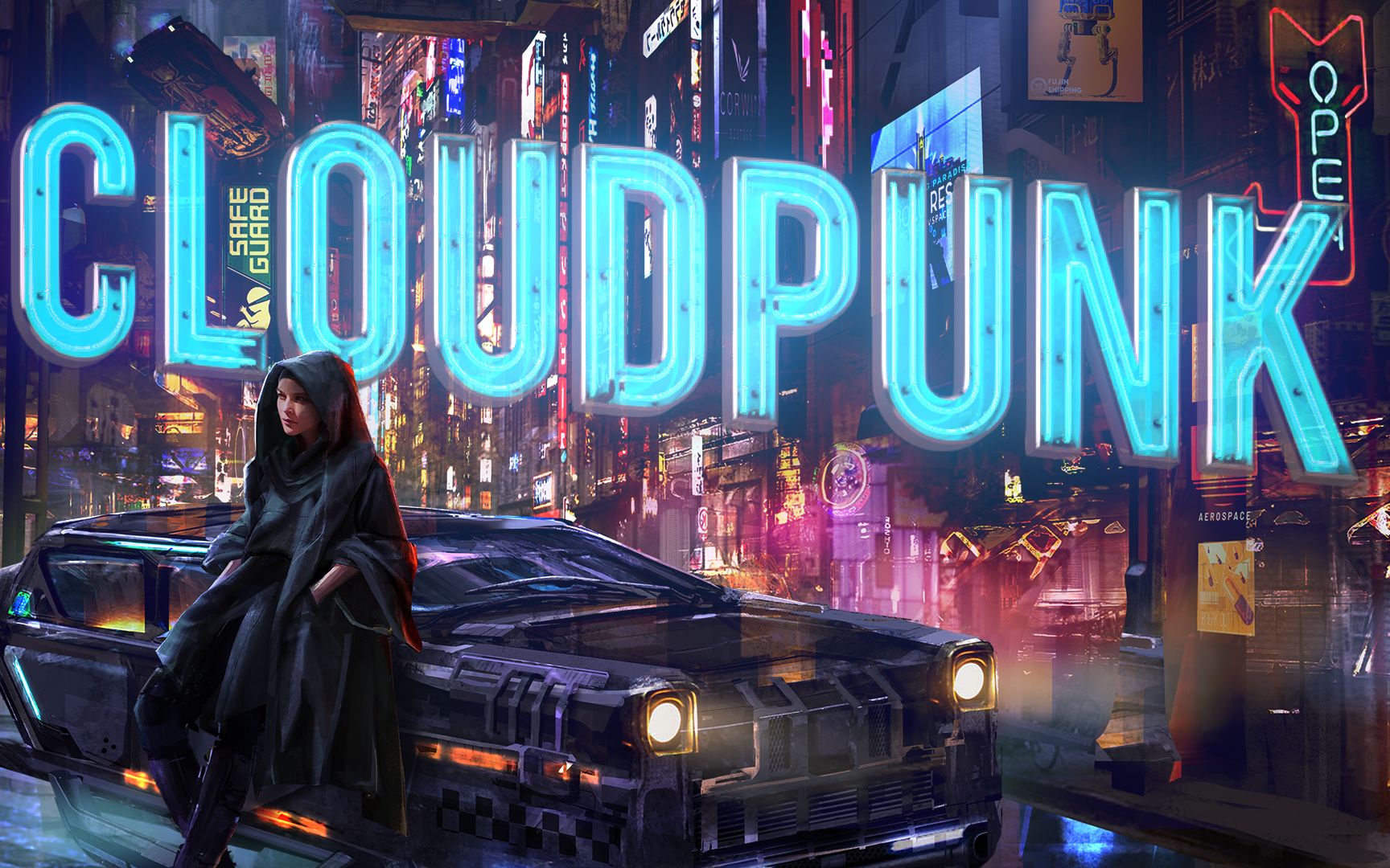 [图]【攻略】Cloudpunk: City of Ghost-云朋克：幽灵之城全流程通关 带解说