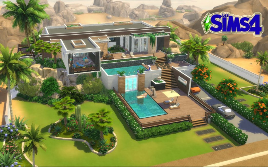 【模拟人生4速建|搬运】建筑师别墅 by niolevo sims creation